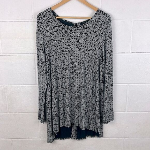 J.Jill wearever collection long sleeve tunic top - Picture 1 of 5